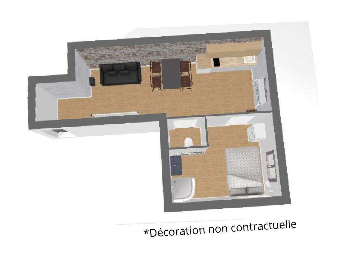 Jacobin-Centre Ville-Paisible-2 Couchages Amiens Eksteriør bilde