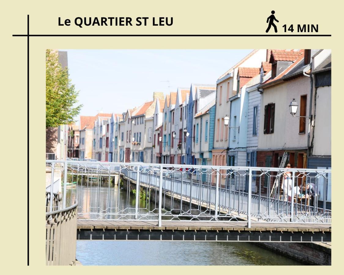 Jacobin-Centre Ville-Paisible-2 Couchages Amiens Eksteriør bilde